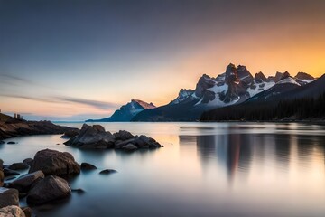 Soft, diffused lighting to create a tranquil mood.