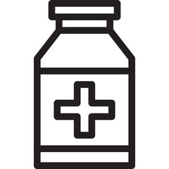 Syrup basic black line icon