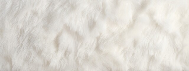 Polar bear fur texture background.