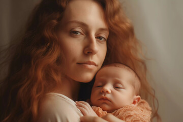 mother and baby, parent and baby, baby hug baby love