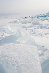 Hummocks on Lake Baikal