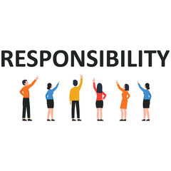 Responsibility entails the duty, accountability, or obligation of individuals or entities to fulfill their roles and obligations, involving the ethical and moral commitment to act responsibly, reliabl