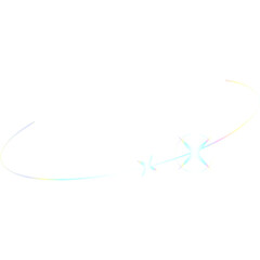 isolate minimalist sparkle star elements