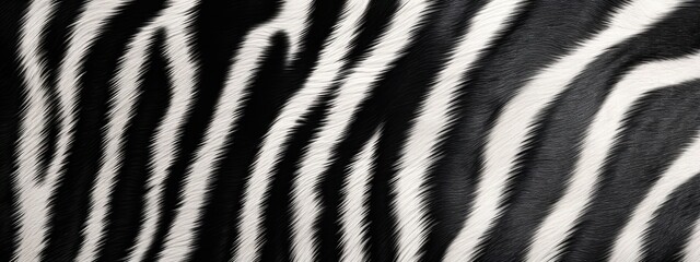 Fototapeta na wymiar Zebra stripes fur texture background