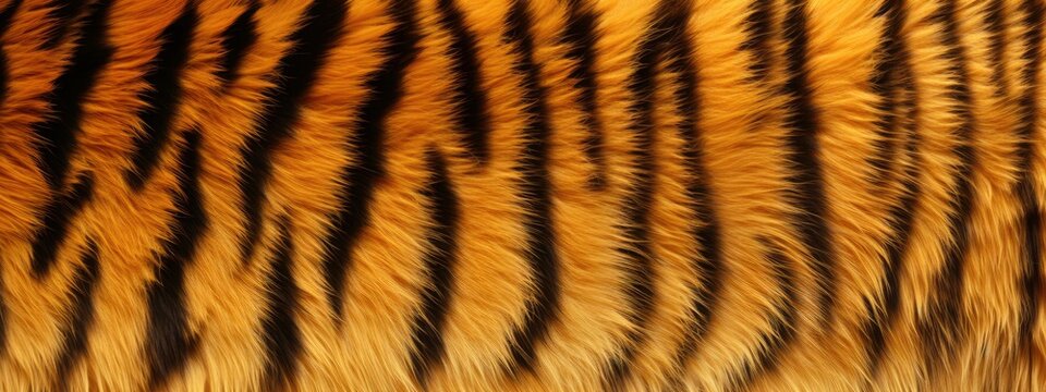 Tiger stripes fur texture background