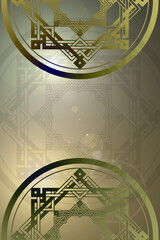 Colorful background with geometric element. Sacred geometry motifs. Vintage decorative elements.
