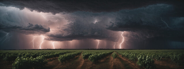 Dramatic thunderstorms