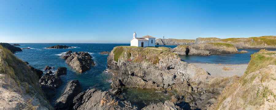 little hermitage over the sea