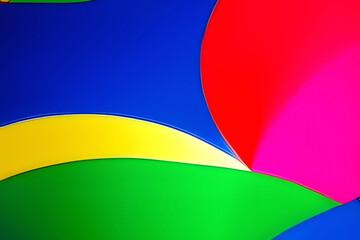 Colorful abstract background for web design. Generative AI