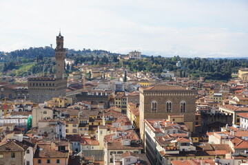 Ciudad de Florencia en Italia