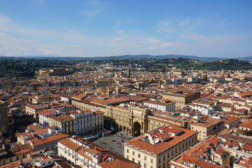 Ciudad de Florencia en Italia