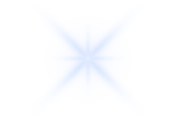 Glow bright star. Light effect. Isolated vector star on real transparent background. Vector illustration.