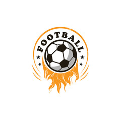 Obraz premium Soccer Football logo design - Sports logo