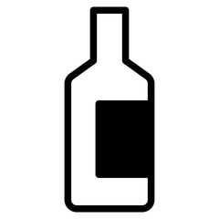 glass and bottle waste