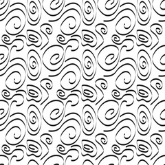 Abstract seamless zentangle pattern for texture, fabric, and packaging.