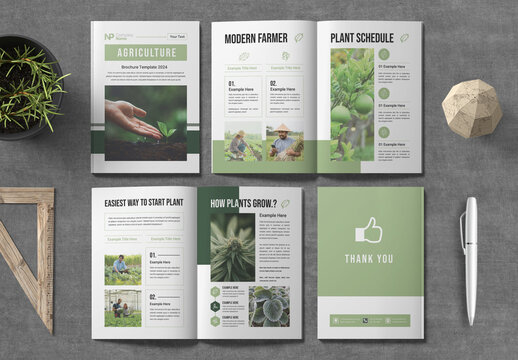 Agriculture Brochure Layout