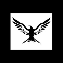 Obraz premium Petrel | Minimalist and Simple Silhouette - Vector illustration