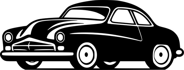 Car - High Quality Vector Logo - Vector illustration ideal for T-shirt graphic