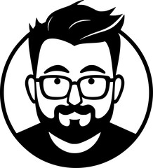 Father | Minimalist and Simple Silhouette - Vector illustration