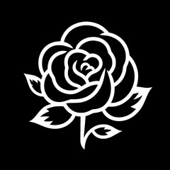 Flower - High Quality Vector Logo - Vector illustration ideal for T-shirt graphic