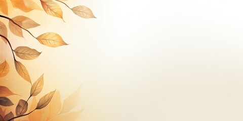 Fototapeta premium Nature canvas. Vibrant autumn foliage on white background. Symphony of fall colors. Seasonal beauty. Leaves in sunlight