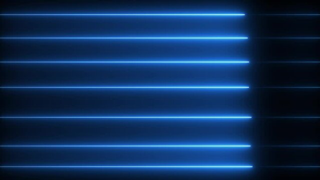 Creative neon bars rendering. colorful led lines lightning. m_387
