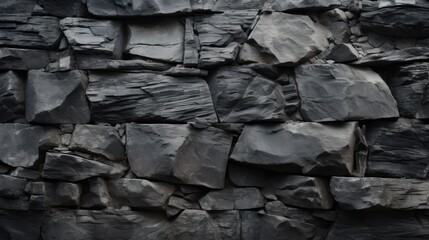 Design template for stone wall