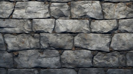 Design template for stone wall