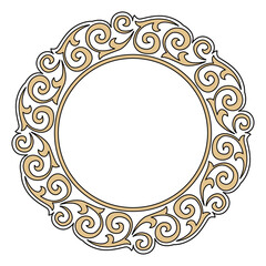 Luxury festive Chinese oriental traditional culture premium classical decoration red gold line art design vector illustration. Covers, greeting cards, logos, packaging, posters, backgrounds