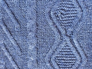 knitted wool texture