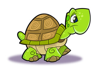 Cute Cartoon Turtle