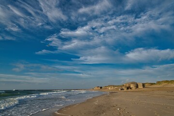 Danmark North Sea sunny day