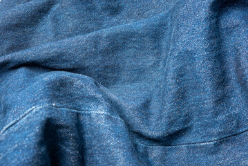 Denim fabric texture pattern on beautiful fabric background image