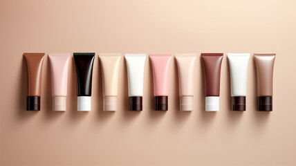 Beauty products line designed for all skin types and tones, representing true diversity