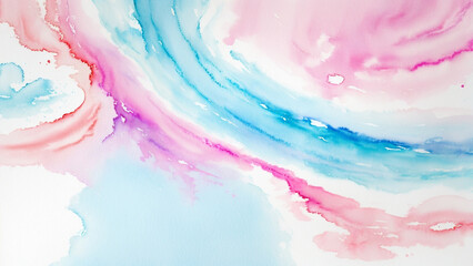 Watercolor art background vector. Wallpaper design with winter flower paint brush line art.