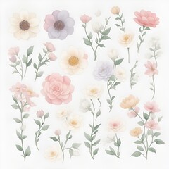 pattern with roses
