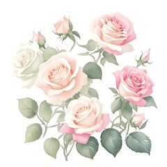 pattern with roses