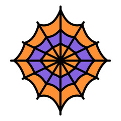 Halloween Spider Web Icon