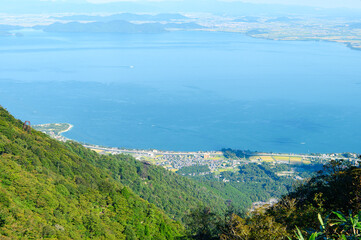 びわ湖バレイからの景色