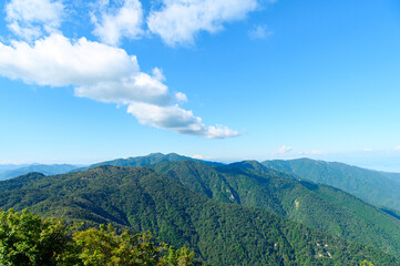 びわ湖バレイからの景色