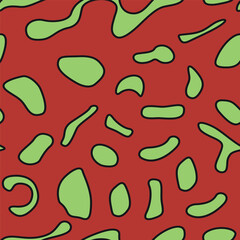 Frog skin pattern design, animal skin seamless pattern 