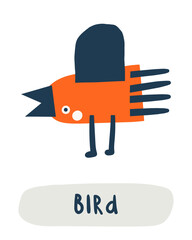 Learning English words for kids.