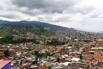 Fototapeta premium Comuna 13 - Medellin, Colombia