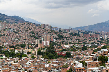 Fototapeta premium Comuna 13 - Medellin, Colombia