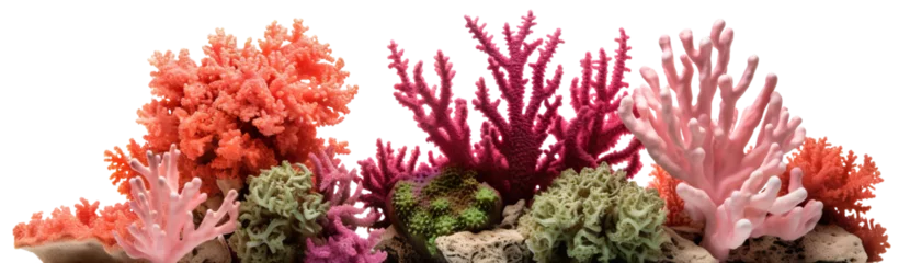 Abwaschbare Fototapete Bereich Coral reef cut out