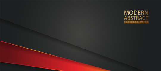 Fototapeta premium Modern abstract background with lines shape and shadow effect