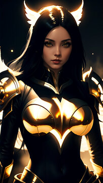Knight Woman - Ai Generated