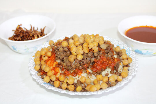 Koshari is a popular Egyptian dish