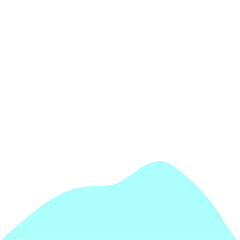 Blue Misty Mountains Sillhouette