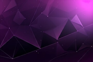 Abstract purple triangles background - obrazy, fototapety, plakaty